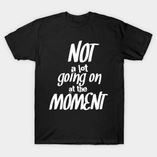 Not a lot going on at the moment. Cool and funny design T-Shirt